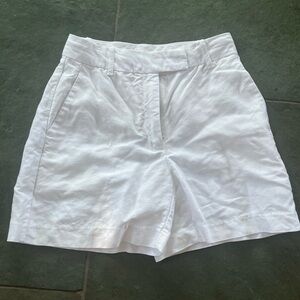 Women's White Shorts
